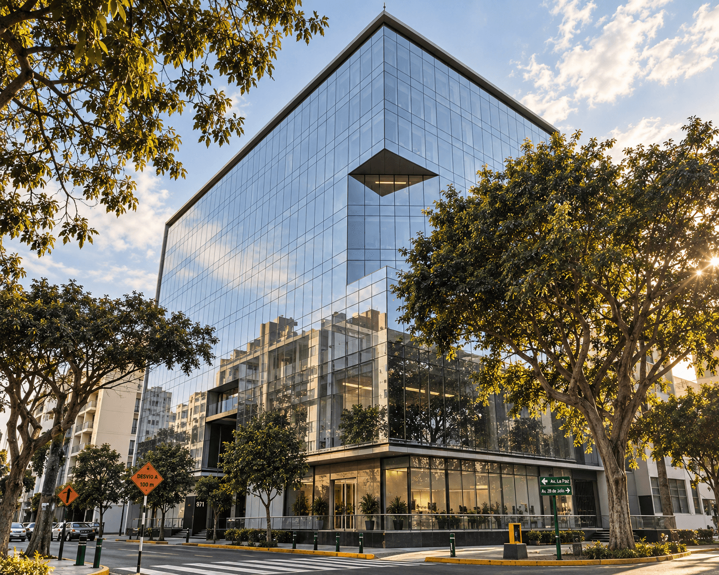 Oficinas en alquiler por planta y media planta en EGO Miraflores